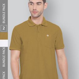 LUX NITRO Pack Of 2 Polo Collar Anti Odour Sports T-shirt-image-85