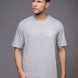 HRX by Hrithik Roshan Men Typography Printed Round Neck T-shirt-image-84