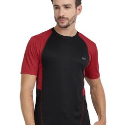 FTX Men Colourblocked T-shirt-image-16