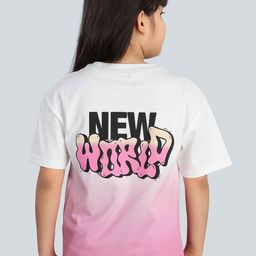 3PIN Girls Printed Drop-Shoulder Sleeves T-shirt-image-94