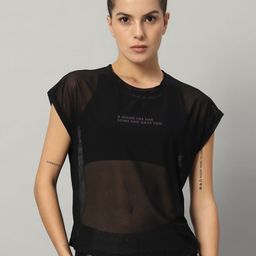 MKH Women Typography Printed Round Neck T-shirt-picture-30