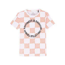 Status Quo Boys Typography Printed Round Neck Cotton T-shirt-image-65
