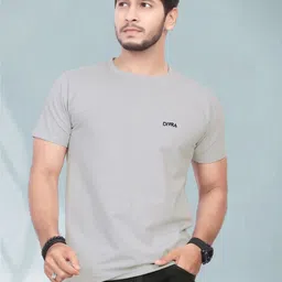 Divra Clothing Men Henley Neck Pure Cotton Pockets T-shirt-image-31