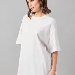 98 Degree North Women Pure Cotton Pockets T-shirt-picture-49