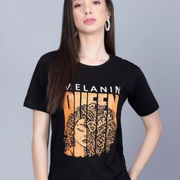 Viral trend Typography Printed Pure Cotton T-shirt-image-86