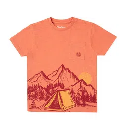 Pepe Jeans Boys Graphic Printed Pure Cotton T-shirt-image-21