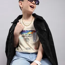 Monte Carlo Boys Printed Pockets T-shirt-image-72