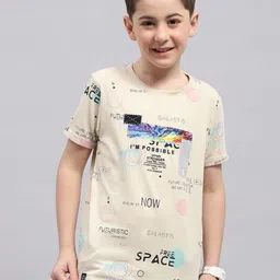 Monte Carlo Boys Printed Pockets T-shirt-image-73