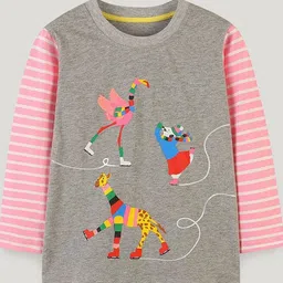 StyleCast Girls Striped Pockets T-shirt-image-70