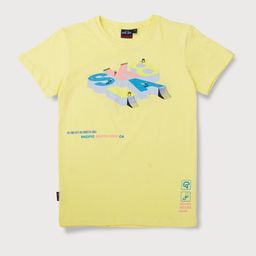 Gini and Jony Infants Boys Typography Printed Cotton T-shirt-picture-49