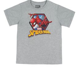 Marvel by Wear Your Mind Boys Grey & Red Spiderman Printed Pure Cotton T-shirt-image-74