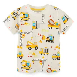 StyleCast Boys Conversational Printed Round Neck Cotton T-shirt-picture-8