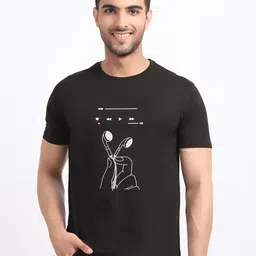 HOUSE OF VEDAS Graphic Printed T-shirt-image-16