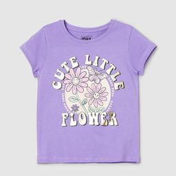 max Girls Typography Printed Pure Cotton T-shirt-image-97
