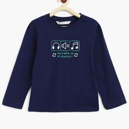 Campana Boys Typography Printed Cotton Jersey T-shirt-image-97