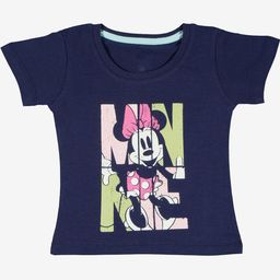 Bodycare Girls Minnie Mouse Printed Round Neck Nautical T-shirt-image-61