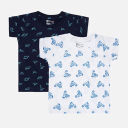 Bodycare Boys Pack Of 2 Printed Cotton T-shirts-18