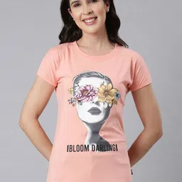 DIXCY SCOTT Slimz Women Printed T-shirt-image-34