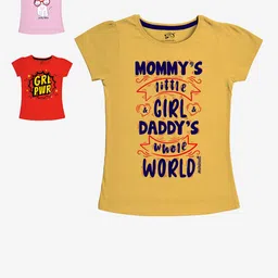 x2o Girls Pack Of 3 T-shirts-image-0
