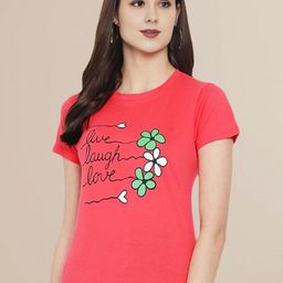 Fabflee Women Printed T-shirt-picture-22