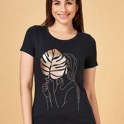 Honey by Pantaloons Graphic Printed Cotton T-shirt-picture-13