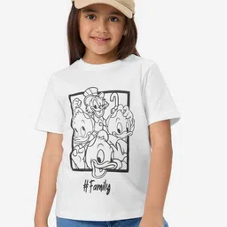 The Souled Store Girls Donald Duck Printed T-shirt-image-83
