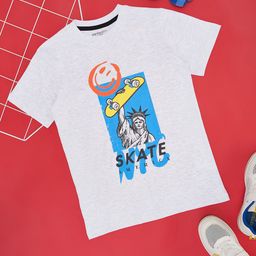 Pantaloons Junior Boys Graphic Printed Round Neck T-shirt-picture-23