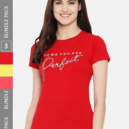 Fabflee Pack Of 3 Printed Cotton T-shirt-picture-10