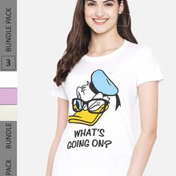 Fabflee Pack Of 3 Printed Cotton T-shirts-picture-14