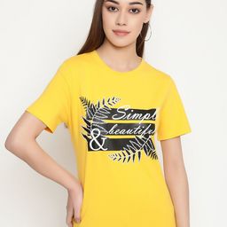 FUTURO Women Typography Printed T-shirt-image-79