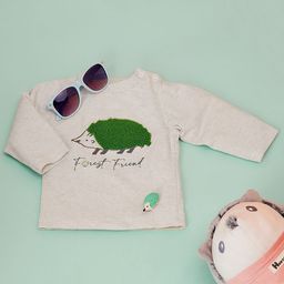 MiArcus Boys Cream-Coloured Typography Printed T-shirt-19