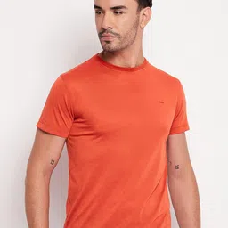 Adobe Half Sleeve Round Neck Cotton T-Shirt-image-47