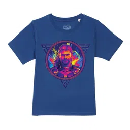 Wear Your Mind Boys Thor Printed Cotton T-shirt-image-84