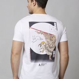Celio Graphic Printed Cotton T-shirt-image-37