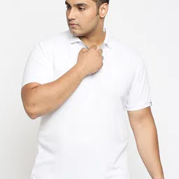 Wear Your Opinion Plus Size Polo Collar Cotton T-shirt-image-66