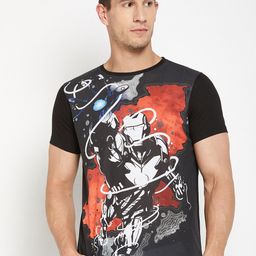 Wear Your Mind Iron Man Printed Pure Cotton T-shirt-image-96