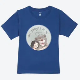 YK Disney Boys The Jungle Book Printed Pure Cotton T-shirt-image-67