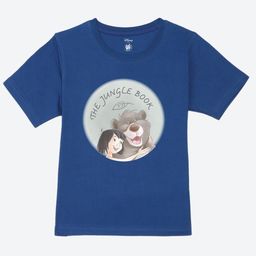 YK Disney Boys Regular Fit Printed Pure Cotton Raw Edge T-shirt-image-95