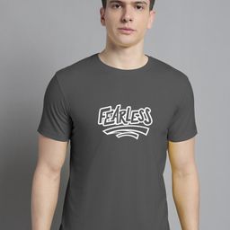FBAR Typography Printed Cotton T-shirt-image-71