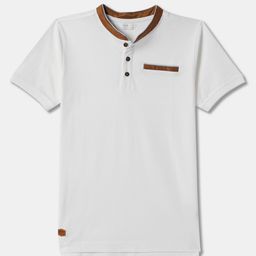 R&B Boys Band Collar Cotton Pocket T-shirt-picture-48