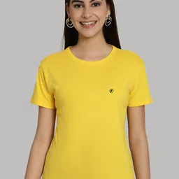 Friskers Round Neck Pure Cotton Casual T-shirt-picture-15