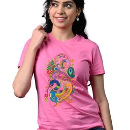 Tedhi Medhi Family Women Graphic Printed Round Neck Cotton T-shirt-image-62