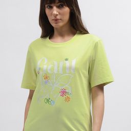 GANT Graphic Printed Round Neck Short Sleeves Cotton T-Shirt-picture-29