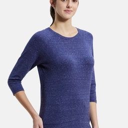 Jockey Regular Fit Solid Round Neck Three Quarter Sleeve T-Shirt-image-15
