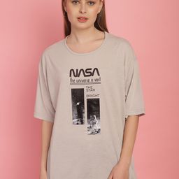 mack jonney VIMAL JONNEY Women Drop-Shoulder Sleeves T-shirt-picture-20