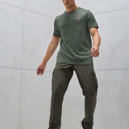 Technosport Men Jacquard Double Cool Slim Fit Sports Tshirt-image-69