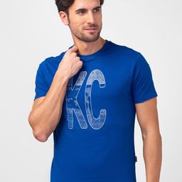 Kenneth Cole Men Typography Printed Slim Fit Cotton T-shirt-image-26