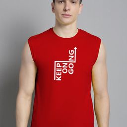 FBAR Typography Printed Slim Fit Cotton T-shirt-image-89