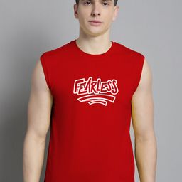 FBAR Typography Printed Slim Fit Cotton T-shirt-image-90