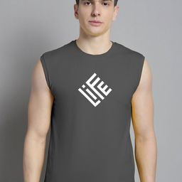 FBAR Typography Printed Slim Fit Bio Wash Pure Cotton T-shirt-image-4